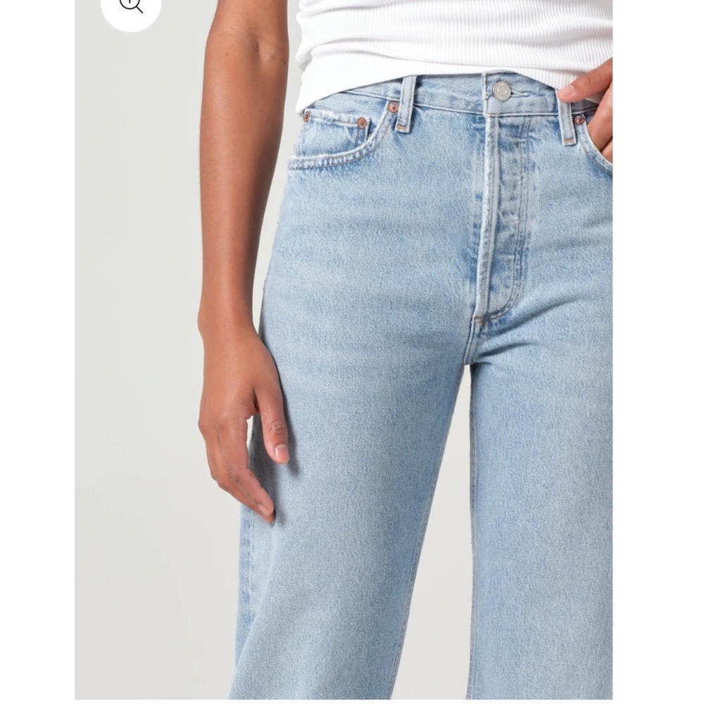Agolde 90'S PINCH WAIST HIGH RISE STRAIGHT
IN FORCE